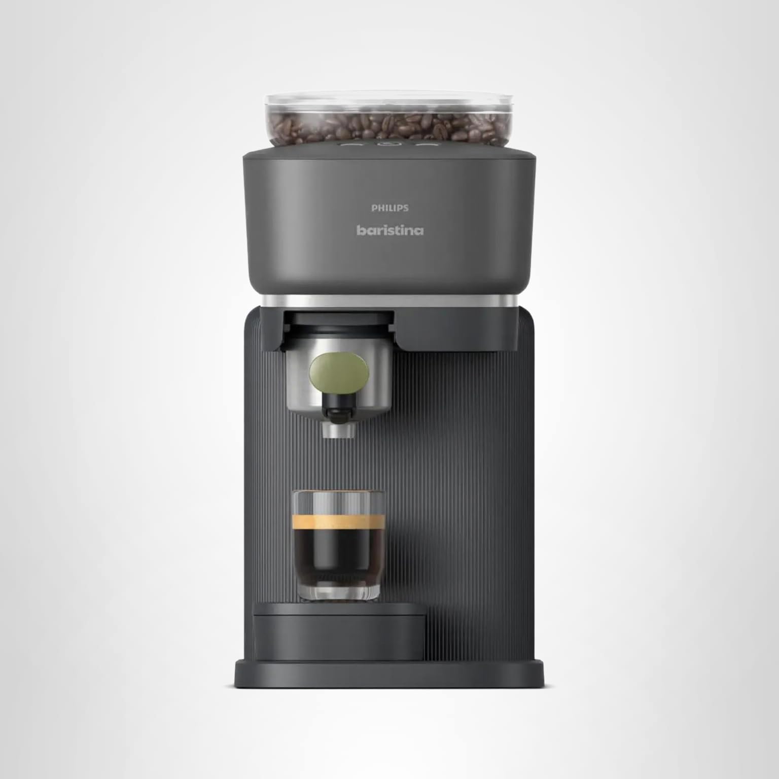 PHILIPS ネスプレッソマシーン Amazon.com: Philips Baristina Espresso Machine, Grind, Tamp & Brew